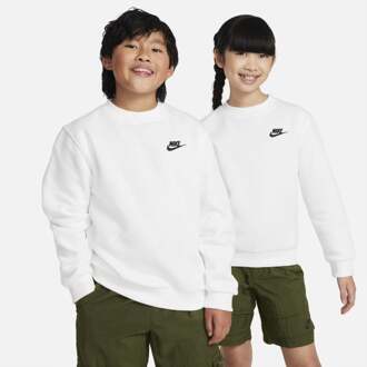 Nike Club Sweatshirts Kinder - Wit - Maat 122 - 128 CM White