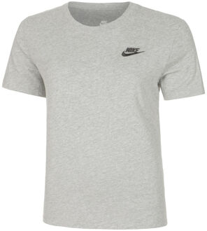 Nike Club T-shirt Dames lichtgrijs - M