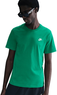 Nike Club T-shirts Heren - Groen - Maat L Green