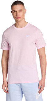 Nike Club T-shirts Heren - Roze - Maat XL Pink