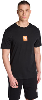 Nike Club T-shirts Heren - Zwart - Maat S Black