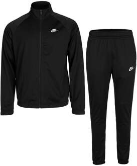 Nike Club Trainingspak Heren-Zwart,Wit - XXL