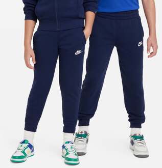 Nike Club Trainingspakken Kinder - Blauw - Maat 147 - 158 CM - Katoen Jersey Blue