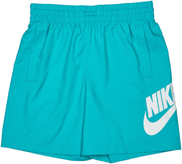 Nike Club Woven Korte Broeken Kinder - Groen - Maat 122 - 128 CM - Poly Woven Green