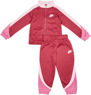 Nike Colour Block Trainingspakken Baby - Paars - Maat 74 - 80 CM - Poly Woven Purple