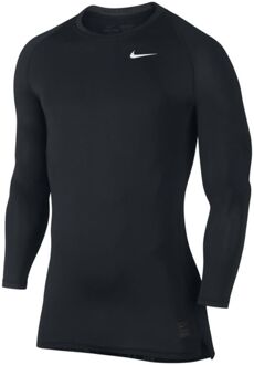 Nike Cool Compressie Shirt Black Zwart - L