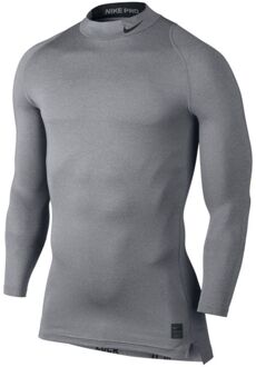 Nike Cool Compression LS Mock Top Grey - 2XL