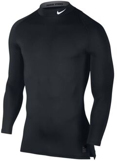 Nike Cool Compression LS Mock Top Zwart