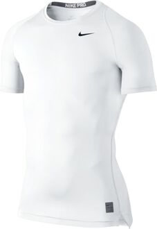 Nike Cool Compression Shortsleeve Top White - L