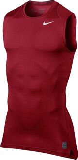 Nike Cool Compression Sleeveless Top Red Rood - M