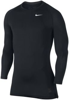 Nike Core Compression LS Top Sportshirt Heren - Black