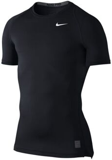 Nike Core Compression SS Top Sportshirt Heren - Black