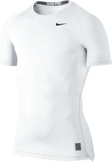 Nike Core Compression SS Top - Sportshirt Heren - Wit