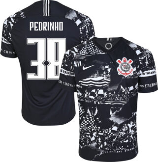 Nike Corinthians 3e Shirt 2019-2020 + Pedrinho 38 (Fan Style)