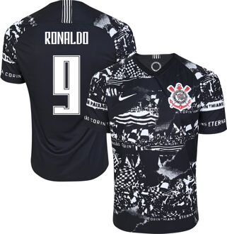 Nike Corinthians 3e Shirt 2019-2020 + Ronaldo 9 (Fan Style)