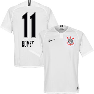 Nike Corinthians Shirt Thuis 2018-2019 + Romero 11 (Fan Style) - S