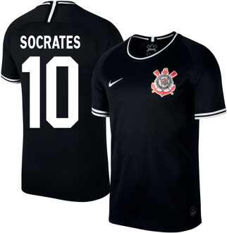 Nike Corinthians Shirt Uit 2019-2020 + Socrates 10 (Fan Style) - S