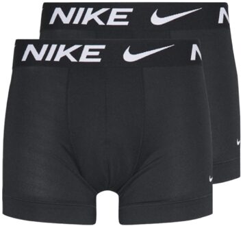 Nike Cotton Stretch 2 Pack boxershorts Zwart - M