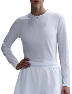 Nike Court Advantage Midlayer Shirt Dames - L