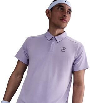 Nike Court Advantage Tennis Polo Heren M Lila