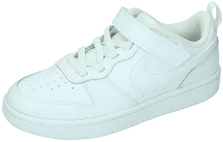 Nike Court Borough Low 2 Sneakers - White/White-White - Maat 31