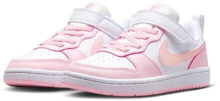 Nike Court Borough Low Recraft (PS) Sneakers Junior roze - wit - 27 1/2