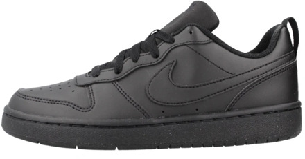 Nike court borough low recraft sneakers zwart kinderen kinderen - 37,5