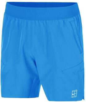 Nike Court Dri-Fit Advantage 6in Shorts Heren-Blauw,Wit - XXL