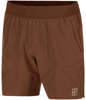 Nike Court Dri-FIT Advantage 6in Shorts Heren bruin - XXL