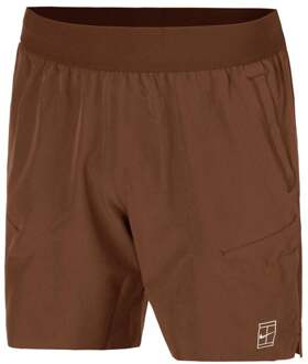 Nike Court Dri-FIT Advantage 6in Shorts Heren bruin - XXL