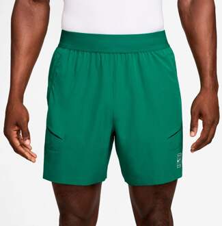 Nike Court Dri-FIT Advantage 6in Shorts Heren-groen - XXL