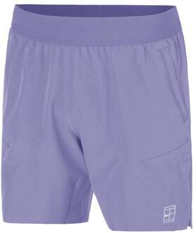Nike Court Dri-FIT Advantage 6in Shorts Heren-Mauve - XXL