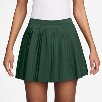 Nike Court Dri-FIT Advantage Ace Rok Dames donkergroen - XS,XL