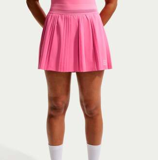 Nike Court Dri-FIT Advantage Ace Rok Dames roze - XL