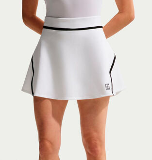 Nike Court Dri-Fit Advantage High Rise Rok Dames-wit - XS