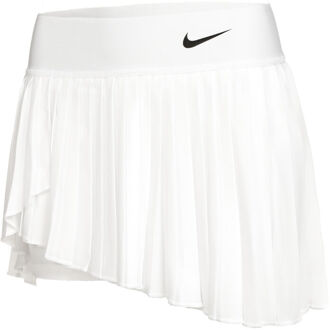Nike Court Dri-Fit Advantage Pleated Rok Dames wit - L,XL