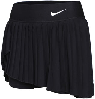Nike Court Dri-Fit Advantage Pleated Rok Dames zwart - XL
