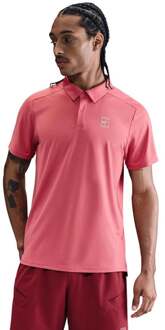 Nike Court Dri-Fit Advantage Polo Heren-Berry bes - L