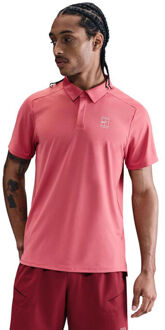 Nike Court Dri-Fit Advantage Polo Heren-Berry bes - S,L,XXL