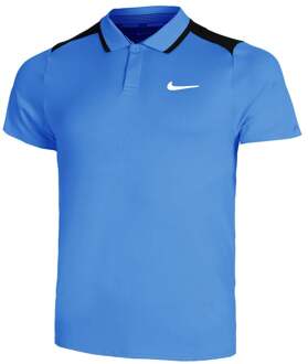 Nike Court Dri-Fit Advantage Polo Heren blauw - M