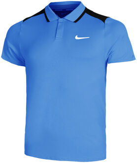 Nike Court Dri-Fit Advantage Polo Heren blauw - M