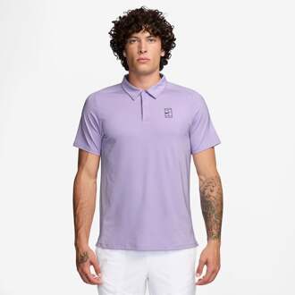 Nike Court Dri-FIT Advantage Polo Heren-Mauve,Zwart - XS,S,M,L,XL,XXL