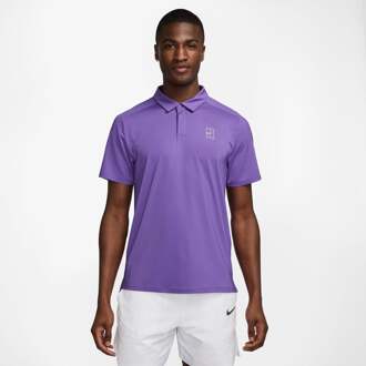 Nike Court Dri-Fit Advantage Polo Heren-Paars lila - XS,S,M,L,XL,XXL