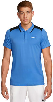Nike Court Dri-FIT Advantage Polo Heren XL Blauw