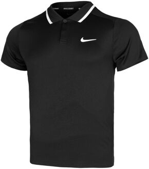 Nike Court Dri-Fit Advantage Polo Heren zwart - S