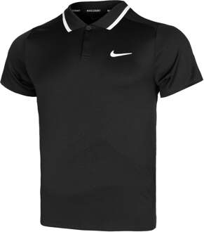 Nike Court Dri-Fit Advantage Polo Heren-Zwart,Wit - XS,S,M,L,XL,XXL