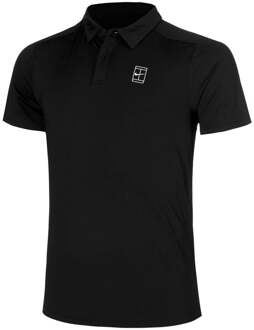 Nike Court Dri-FIT Advantage Polo Heren-zwart - XS