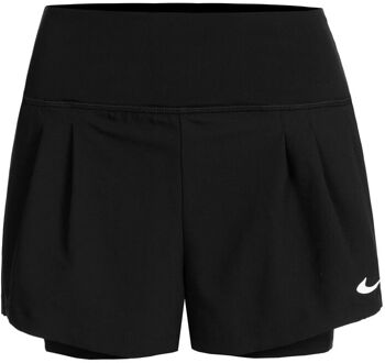 Nike Court Dri-Fit Advantage Shorts Dames-Zwart - XL
