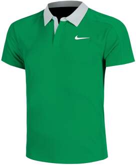 Nike Court Dri-Fit Advantage Slam Polo Heren-Groen,Wit - XS,S,M,L,XL,XXL