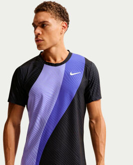 Nike Court Dri-Fit Advantage Slam T-shirt Heren-donkerblauw, blauw-grijs